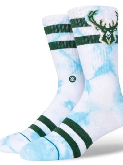 Fitness Mania - Stance Milwaukee Bucks Dyed NBA Basketball Socks