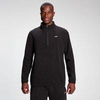 Fitness Mania - MP Men's Rest Day Fleece 1/4 Zip - Black - L