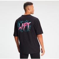Fitness Mania - MP Men's Retro Oversized Lift T-Shirt - Black - XL