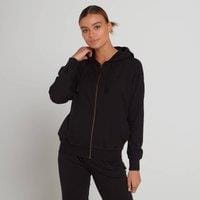 Fitness Mania - MP Women's Dynamic Training Zip Through Hoodie - Washed Black - L