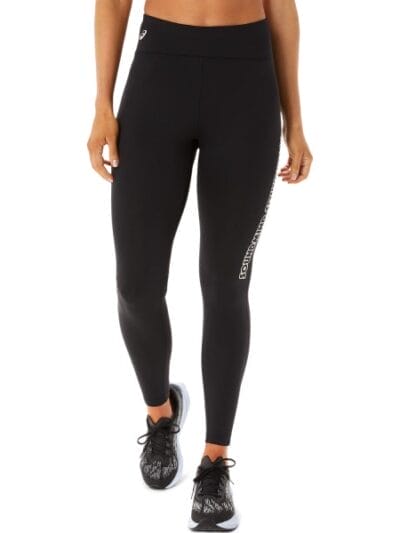 Fitness Mania - Asics Logo Graphic Womens Running Tights