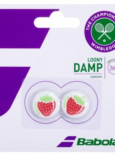Fitness Mania - Babolat Loony Damp Tennis Vibration Dampener - Strawberry