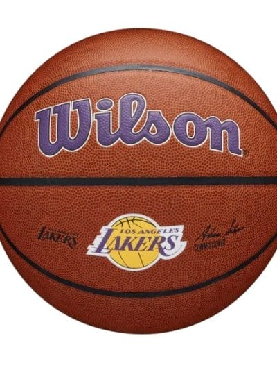 Fitness Mania - Wilson NBA Team Alliance Basketball - LA Lakers - Size 7