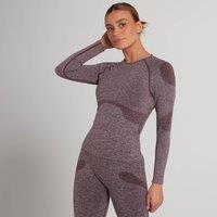 Fitness Mania - MP Women's Dynamic Training Seamless Long Sleeve Top - Port - XXS