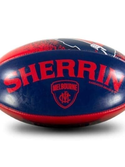 Fitness Mania - Sherrin Melbourne Demons Replica AFL Mini Football