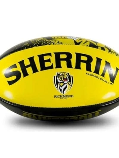 Fitness Mania - Sherrin Richmond Tigers Replica AFL Mini Football