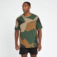 Fitness Mania - MP Men's Adapt Washed Oversized T-Shirt - Camo - L