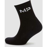 Fitness Mania - MP Men's Essentials Crew Socks (1 Pack) - Black - UK 6-8