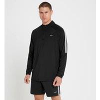 Fitness Mania - MP Men's Tempo 1/4 Zip - Black - XS