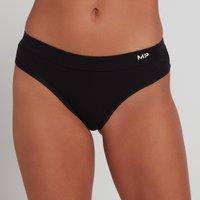 Fitness Mania - MP Women's Cotton Bikini Brief - Black - L