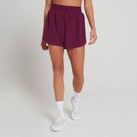 Fitness Mania - MP Women's Engage Double Layer Shorts - Deep Purple - L