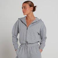 Fitness Mania - MP Women's Engage Zip Through Hoodie - Grey Marl - L