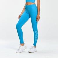 Fitness Mania - MP Women's Graffiti Graphic Training Leggings - Bright Blue - L