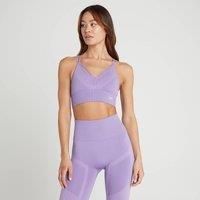 Fitness Mania - MP Women's Impact Scrunch Seamless Sports Bra - Lavender - L