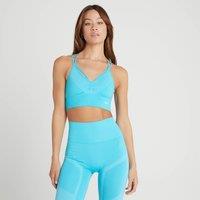 Fitness Mania - MP Women's Impact Scrunch Seamless Sports Bra - River Blue - S