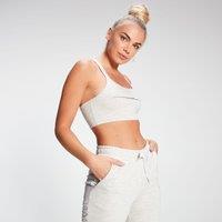 Fitness Mania - MP Women's Mini Mark Graphic Bra - Light Grey Marl - L