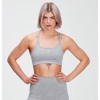 Fitness Mania - MP Women's Training Sports Bra - Grey Marl - L