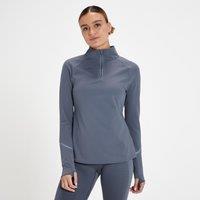 Fitness Mania - MP Women's Velocity Ultra Reflective 1/4 Zip Top - Shadow Blue - XL