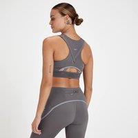 Fitness Mania - MP Women's Velocity Ultra Reflective Sports Bra - Pebble Grey - L