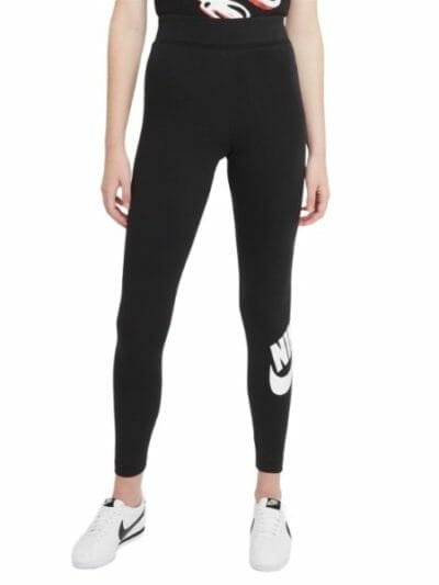 Fitness Mania - Nike Sportswear Essential Logo Womens High-Waisted Leggings