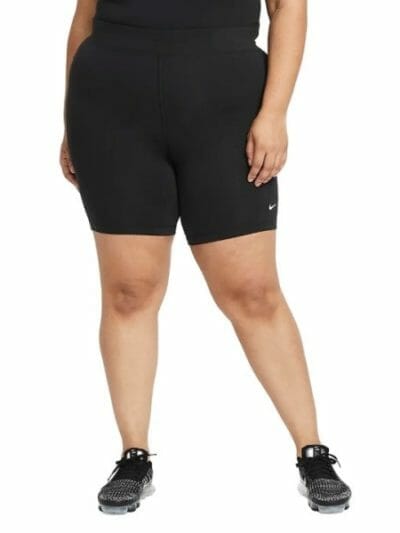 Fitness Mania - Nike Sportswear Essential Mid-Rise Womens Bike Shorts - Plus Size