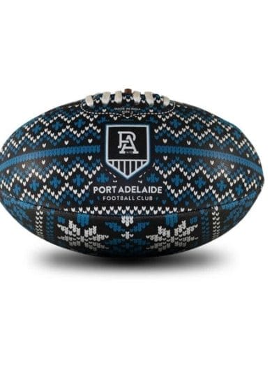 Fitness Mania - Sherrin Port Adelaide Synthetic Sweater Football - Size 2