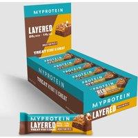 Fitness Mania - Layered Protein Bar - 12 x 60g - Chocolate Peanut Pretzel - NEW