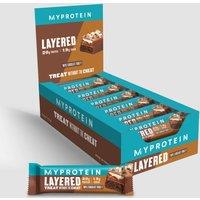 Fitness Mania - Layered Protein Bar - 12 x 60g - Triple Chocolate Fudge - NEW