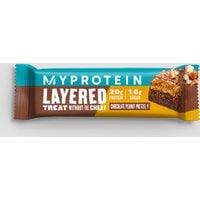 Fitness Mania - Layered Protein Bar (Sample) - Chocolate Peanut Pretzel - NEW