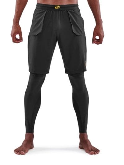 Fitness Mania - Skins Series-5 Travel and Recovery Mens Compression Long Tights