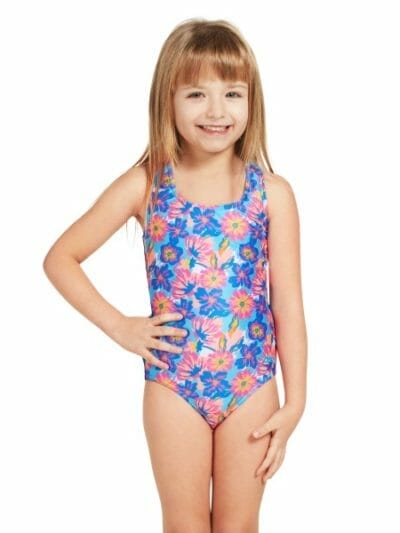 Fitness Mania - Zoggs Lily Actionback Kids Girls One Piece Swimsuit