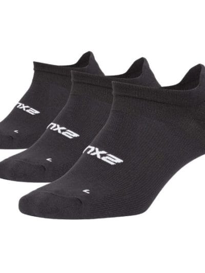 Fitness Mania - 2XU Womens Ankle Socks - 3 Pack