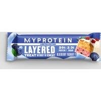 Fitness Mania - Layered Protein Bar (Sample) - Blueberry Yoghurt