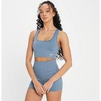 Fitness Mania - MP Women's Shape Seamless Sports Bra - Pebble Blue - L