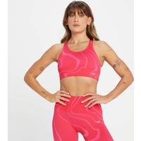 Fitness Mania - MP Women's Tempo Wave Seamless Sports Bra - Rouge Red - L