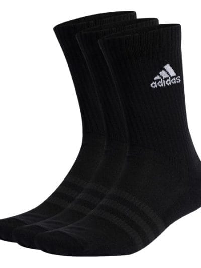 Fitness Mania - Adidas Cushioned Training Crew Socks - 3 Pack