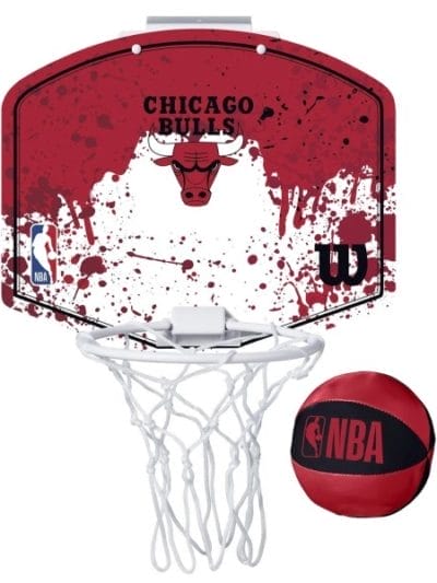 Fitness Mania - Wilson Chicago Bulls NBA Team Mini Basketball Hoop