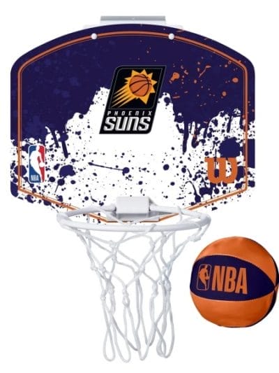 Fitness Mania - Wilson Phoenix Suns NBA Team Mini Basketball Hoop