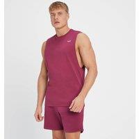 Fitness Mania - MP Men's Rest Day Drop Armhole Tank Top - Red Berry - L