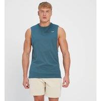 Fitness Mania - MP Men's Rest Day Drop Armhole Tank Top - Smoke Blue - L