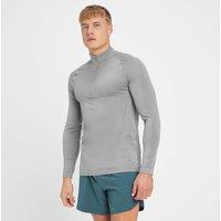 Fitness Mania - MP Men's Tempo Seamless 1/4 Zip - Storm - L