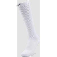 Fitness Mania - MP Training Calf Socks - White - UK 9-12