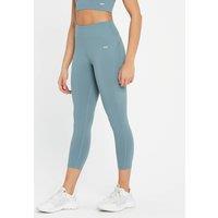 Fitness Mania - MP Women's Power 3/4 Leggings - Pebble Blue - L