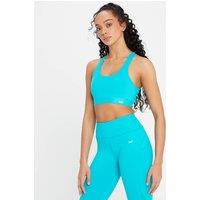 Fitness Mania - MP Women's Power Cross Back Sports Bra - Blue Lagoon - L