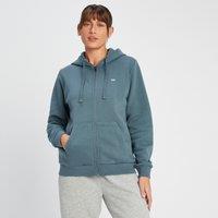 Fitness Mania - MP Women's Rest Day Zip Through Hoodie - Smoke Blue - XXS