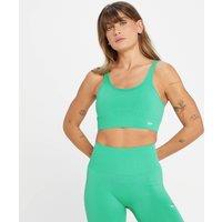 Fitness Mania - MP Women's Tempo Tonal Seamless Sports Bra - Bright Mint - L