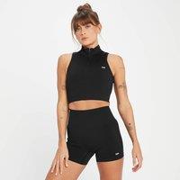 Fitness Mania - MP Women's Tempo Tonal Seamless Vest - Black - XXS