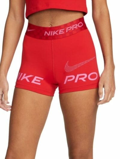 Fitness Mania - Nike Pro Dri-Fit Graphic Mid-Rise 3 Inch Womens Training Shorts