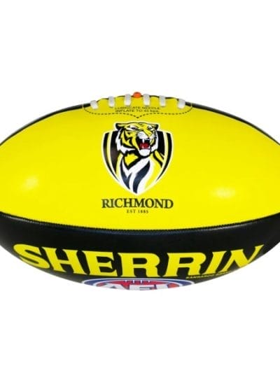 Fitness Mania - Sherrin Richmond Tigers Autograph Football - Size 3