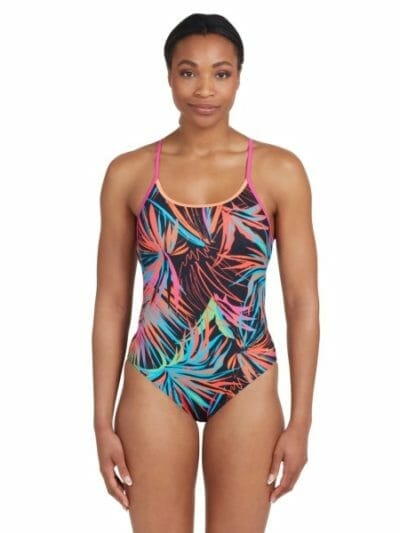 Fitness Mania - Zoggs Ecolast+ Maya Starback Womens One Piece Swimsuit